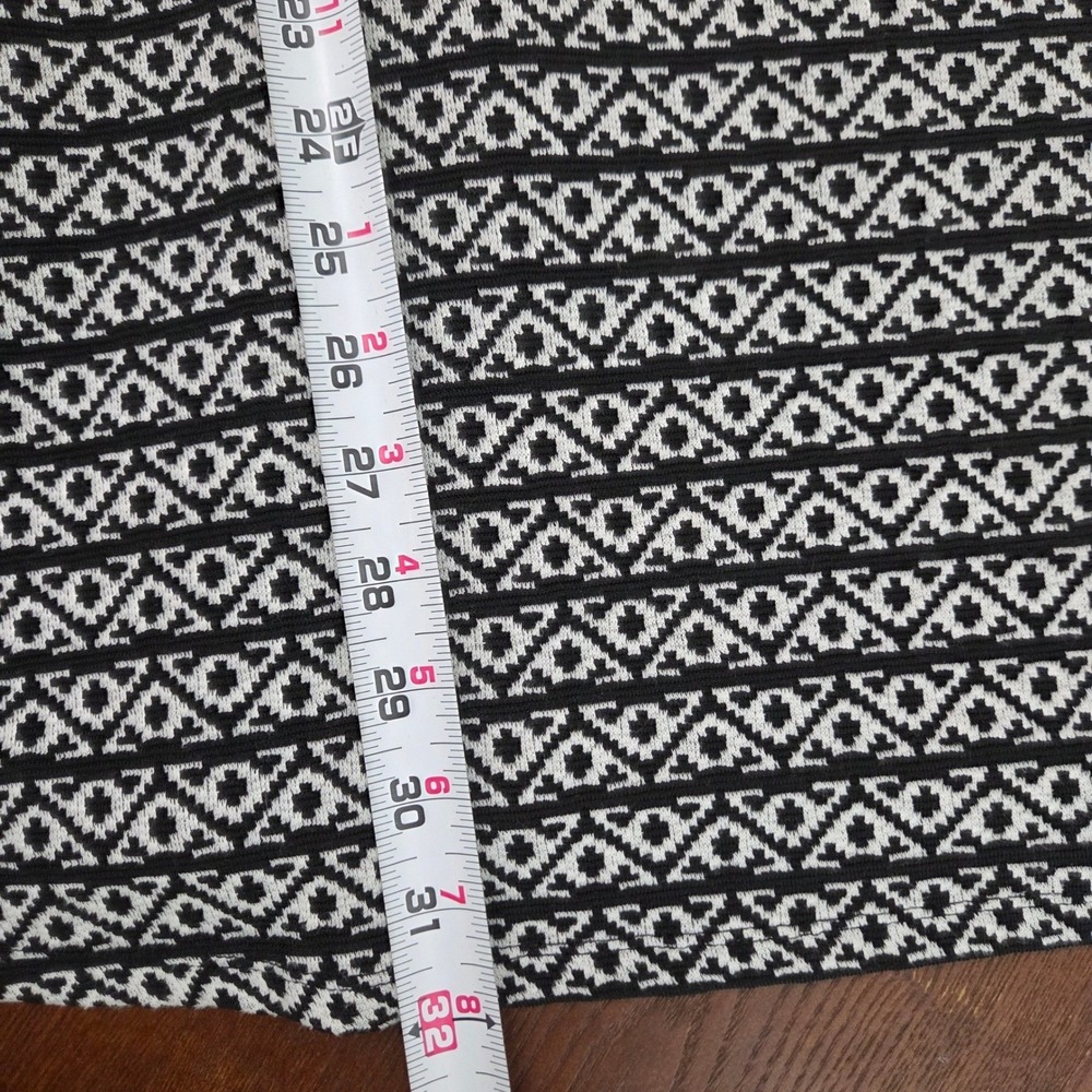 Pull & Bear‎ black & white skater tank crossback dress Womens size Medium NWT - Picture 12 of 12
